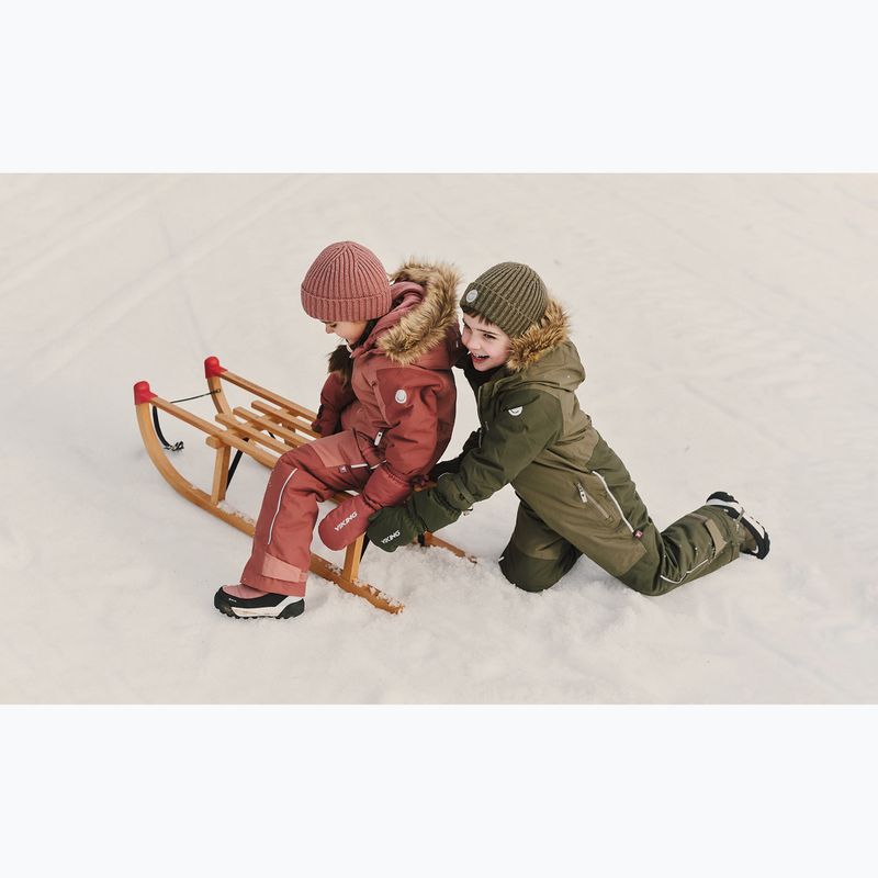 Vaikiški žieminiai batai Viking Footwear Expower Warm GTX 2V alyvuogių spalvos 9