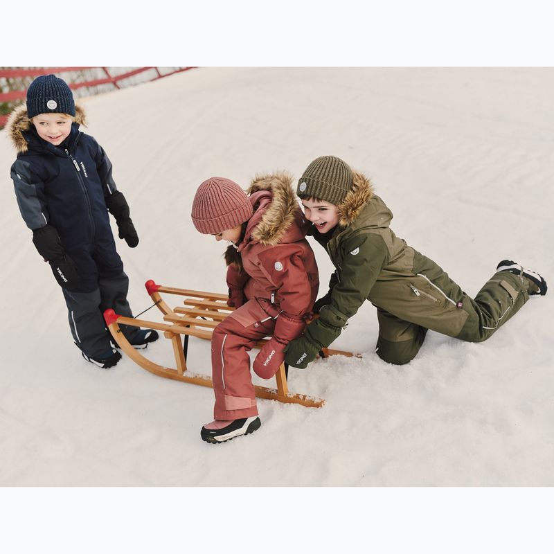 Vaikiški žieminiai batai Viking Footwear Expower Warm GTX 2V alyvuogių spalvos 11