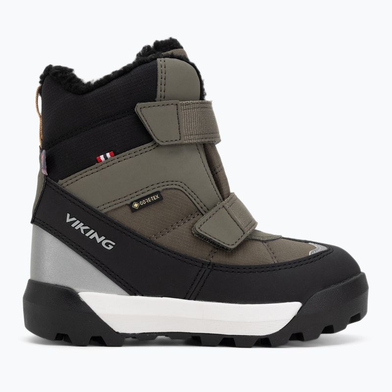 Vaikiški žieminiai batai Viking Footwear Expower Warm GTX 2V alyvuogių spalvos 2