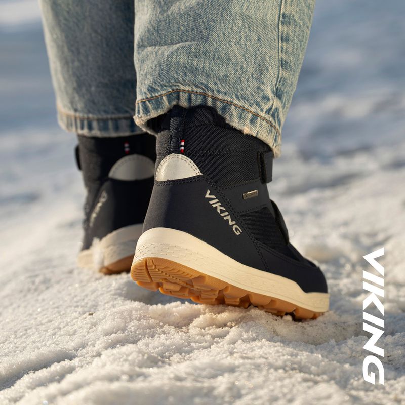 Vaikiški sniego batai Viking Footwear Espo Warm GTX 2V navy 14