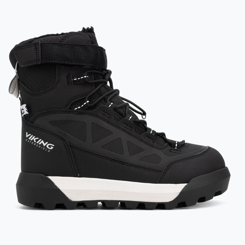 Vaikiški žieminiai batai Viking Footwear Constrictor Warm SC Waterproof 1V SL juodi 2