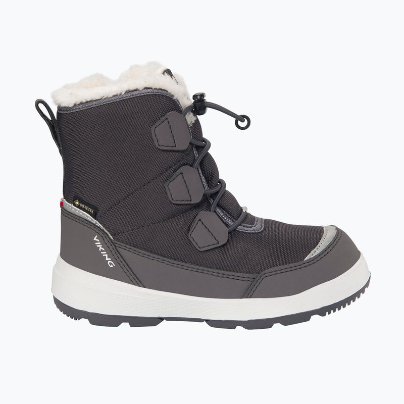 Viking Footwear Toasty Warm GTX Zip sniego batai tamsiai pilki