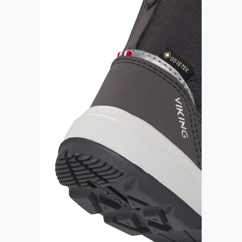 Viking Footwear Toasty Warm GTX Zip sniego batai tamsiai pilki 6