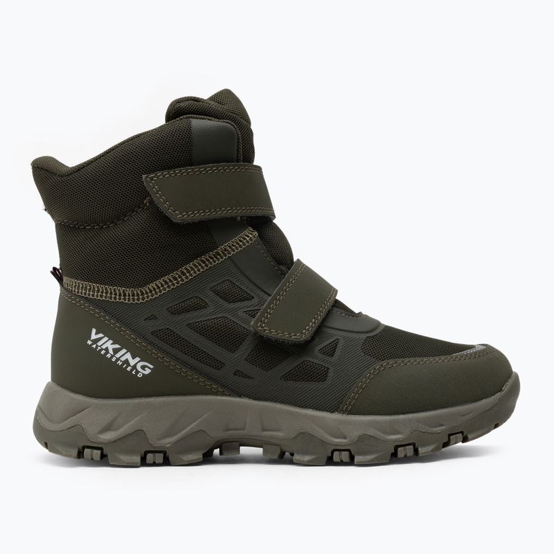 Vaikiški batai Viking Footwear Track Warm Waterproof 2V olive 2