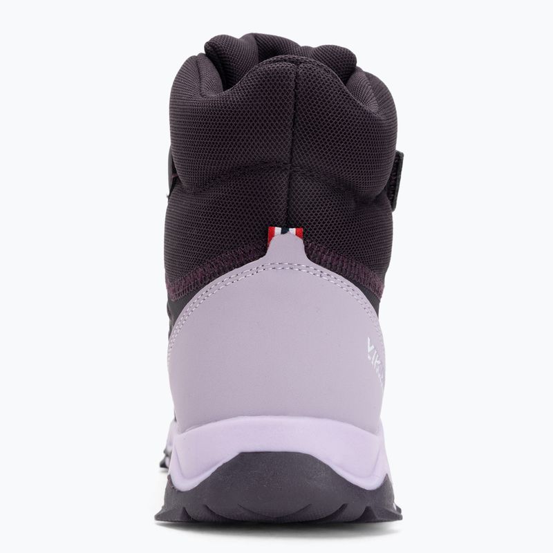 Vaikiški batai Viking Footwear Track Warm Waterproof 2V aubergine 6
