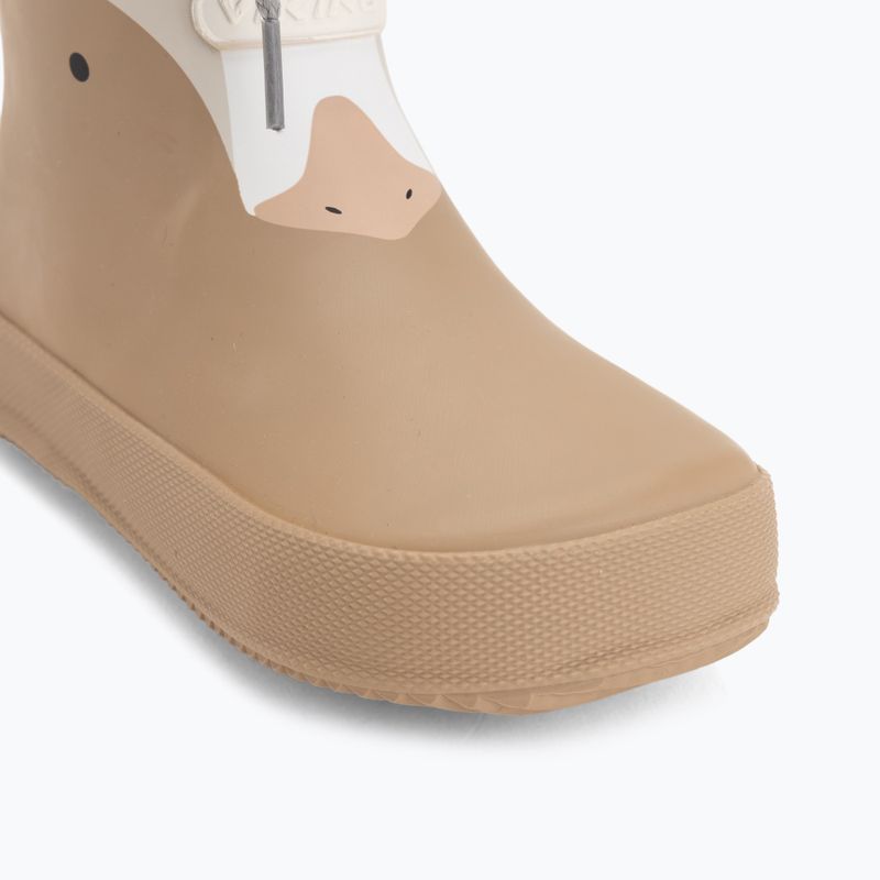 Vaikiški guminiai batai Viking Alv Barefoot Paw Print beige 7