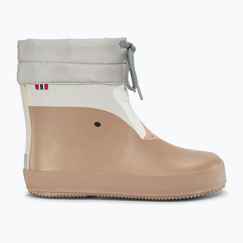 Vaikiški guminiai batai Viking Footwear Alv Barefoot Paw Print smėlio spalvos 8