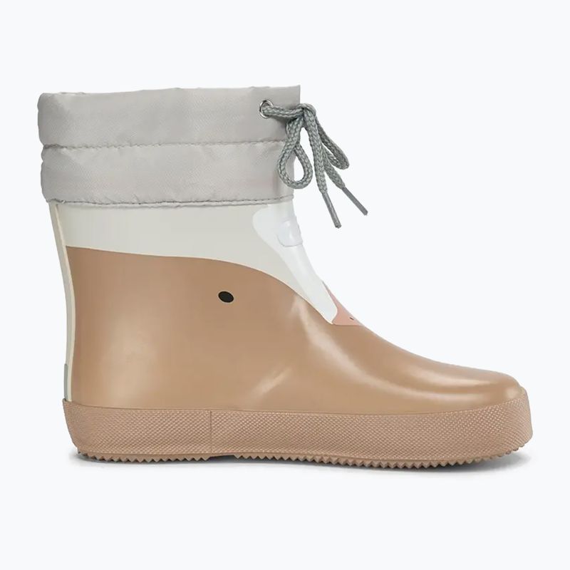 Vaikiški guminiai batai Viking Footwear Alv Barefoot Paw Print smėlio spalvos 9