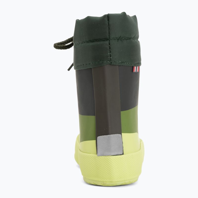 Vaikiški guminiai batai Viking Footwear Alv Barefoot Paw Print šviesiai žali/žali 6