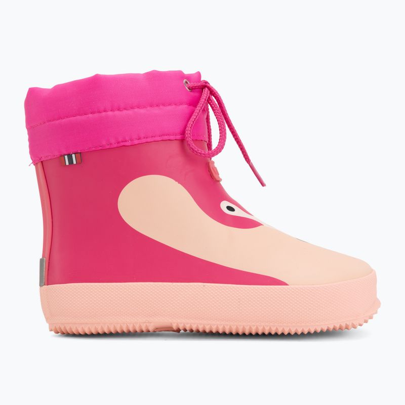 Vaikiški guminiai batai Viking Alv Barefoot Paw Print light pink/magenta 2