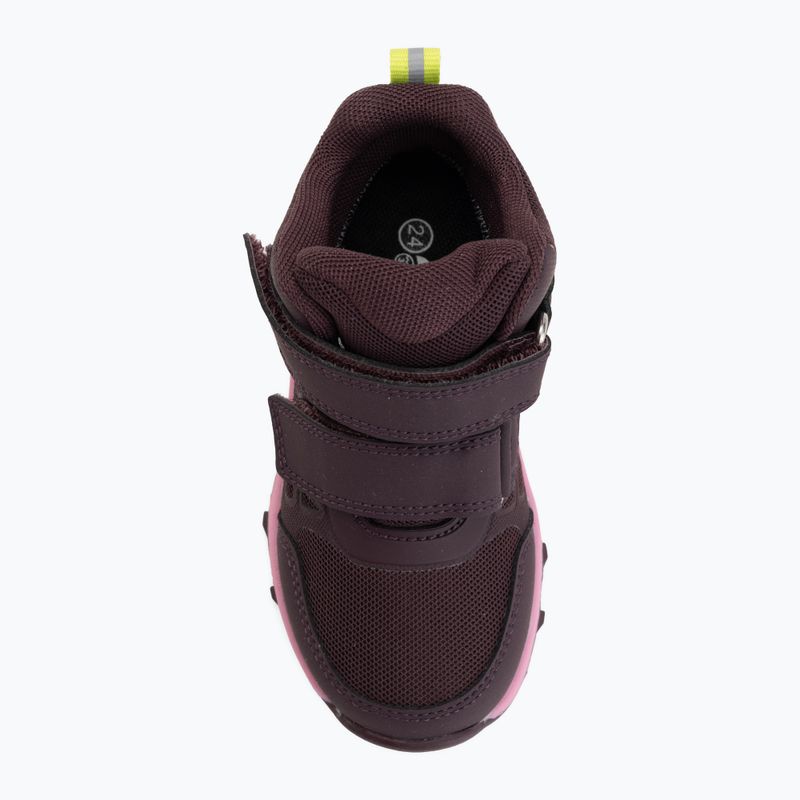Vaikiški batai Viking Footwear Track Mid 2V Waterproof slyvų/multi spalvų 5