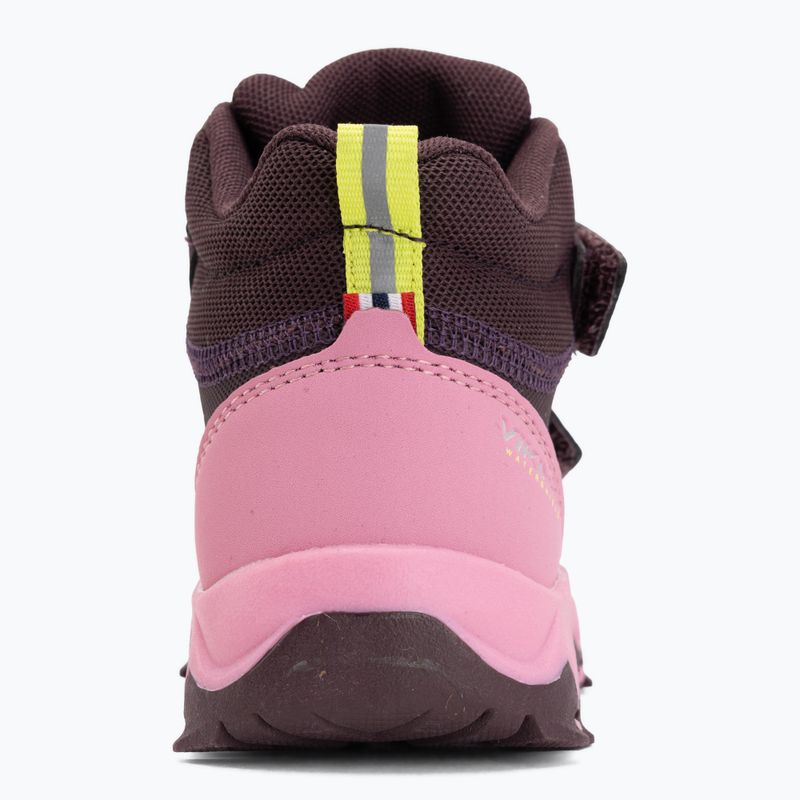 Vaikiški batai Viking Footwear Track Mid 2V Waterproof slyvų/multi spalvų 6