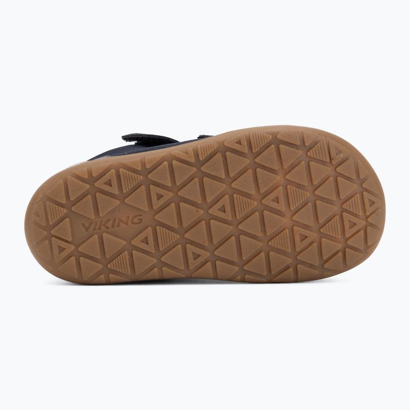 Vaikiški barefoot batai Viking Alv Barefoot Mid 2V Waterproof navy 4
