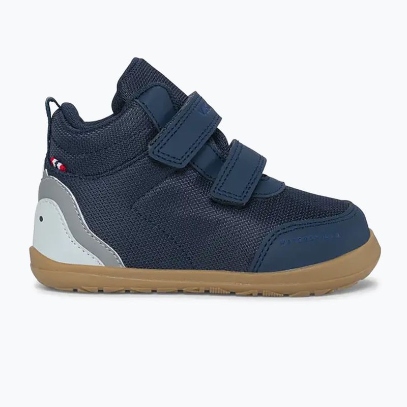 Vaikiški barefoot batai Viking Footwear Alv Barefoot Mid 2V Waterproof tamsiai mėlyni 8