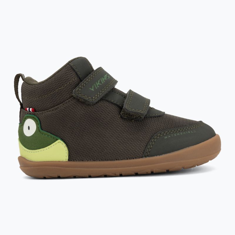 Vaikiški barefoot batai Viking Alv Barefoot Mid 2V Waterproof pine 2