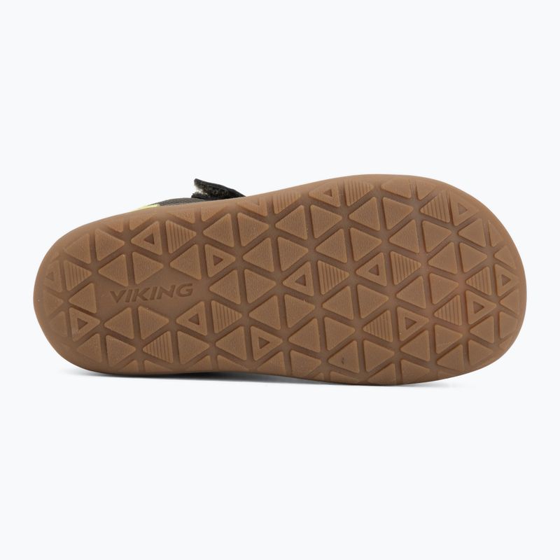 Vaikiški barefoot batai Viking Alv Barefoot Mid 2V Waterproof pine 4