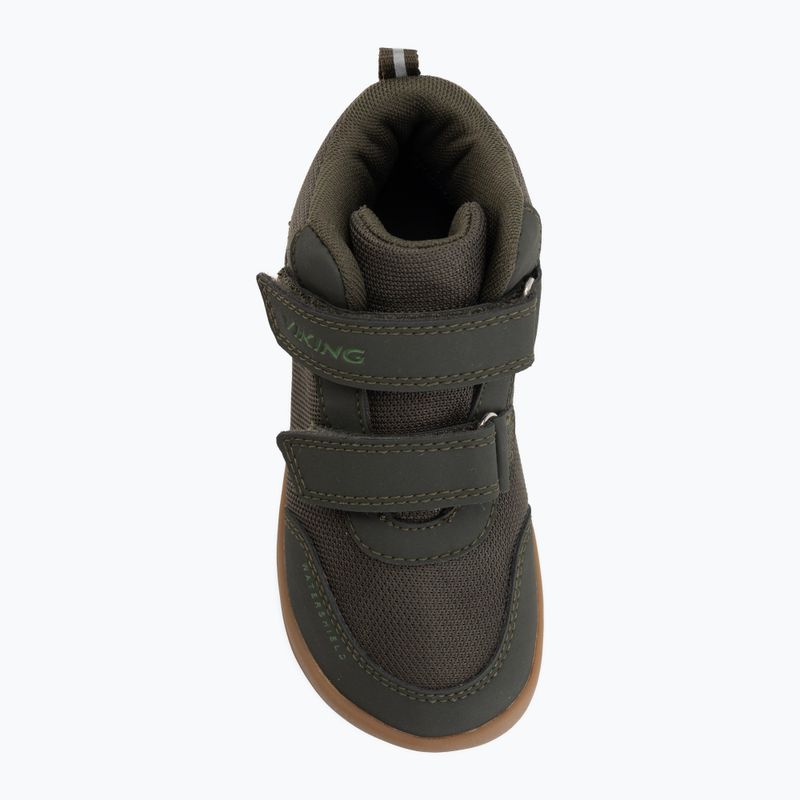 Vaikiški barefoot batai Viking Alv Barefoot Mid 2V Waterproof pine 5