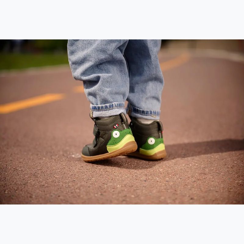 Vaikiški barefoot batai Viking Footwear Alv Barefoot Mid 2V Waterproof pušies spalvos 19