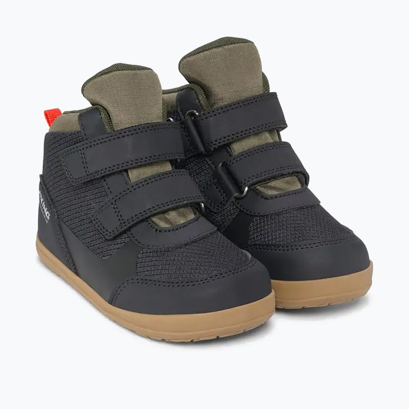 Vaikiški barefoot batai Viking Footwear Aspen Barefoot Mid 2V Waterproof juodi 10