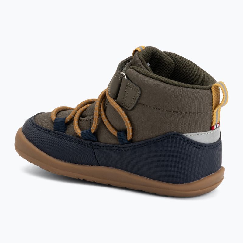 Vaikiški barefoot batai Viking Birch Barefoot Mid 1V Waterproof navy/olive 3