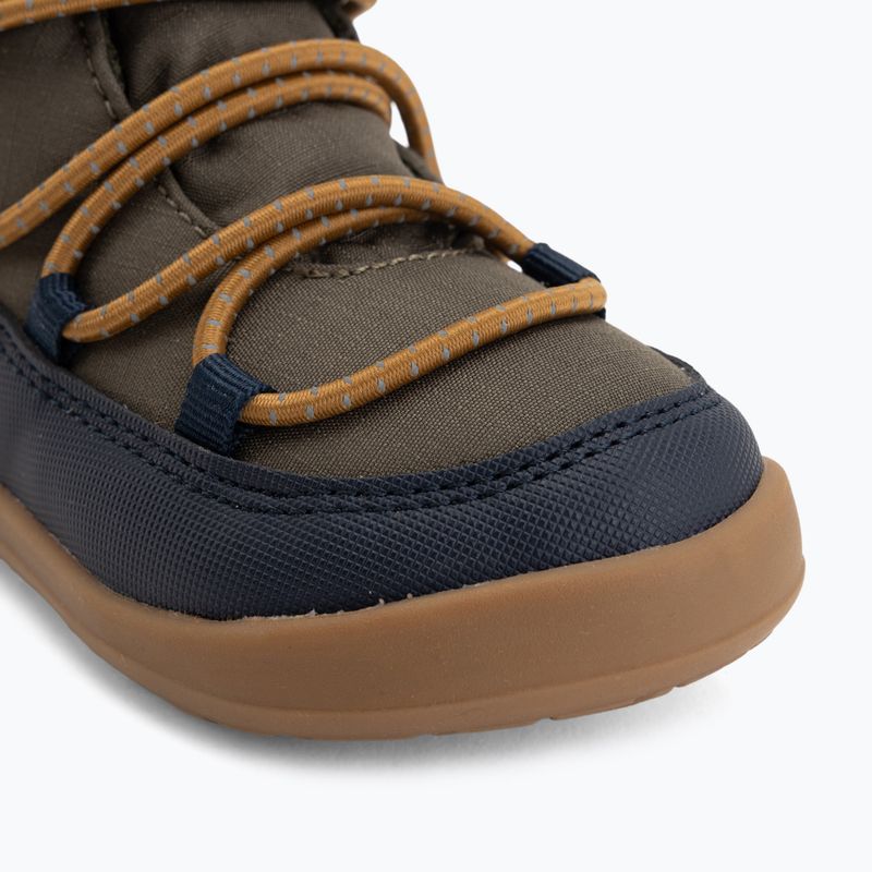Vaikiški barefoot batai Viking Birch Barefoot Mid 1V Waterproof navy/olive 7