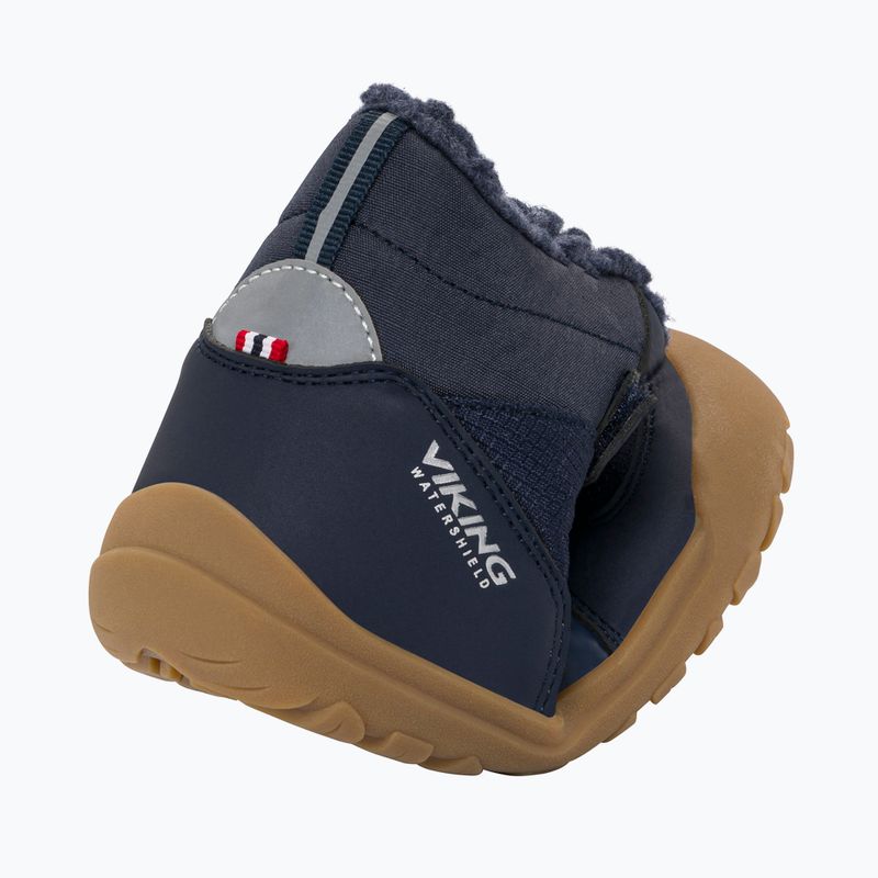 Vaikiški barefoot sniego batai Viking Footwear Rowan Barefoot Warm Waterproof 2V navy 5
