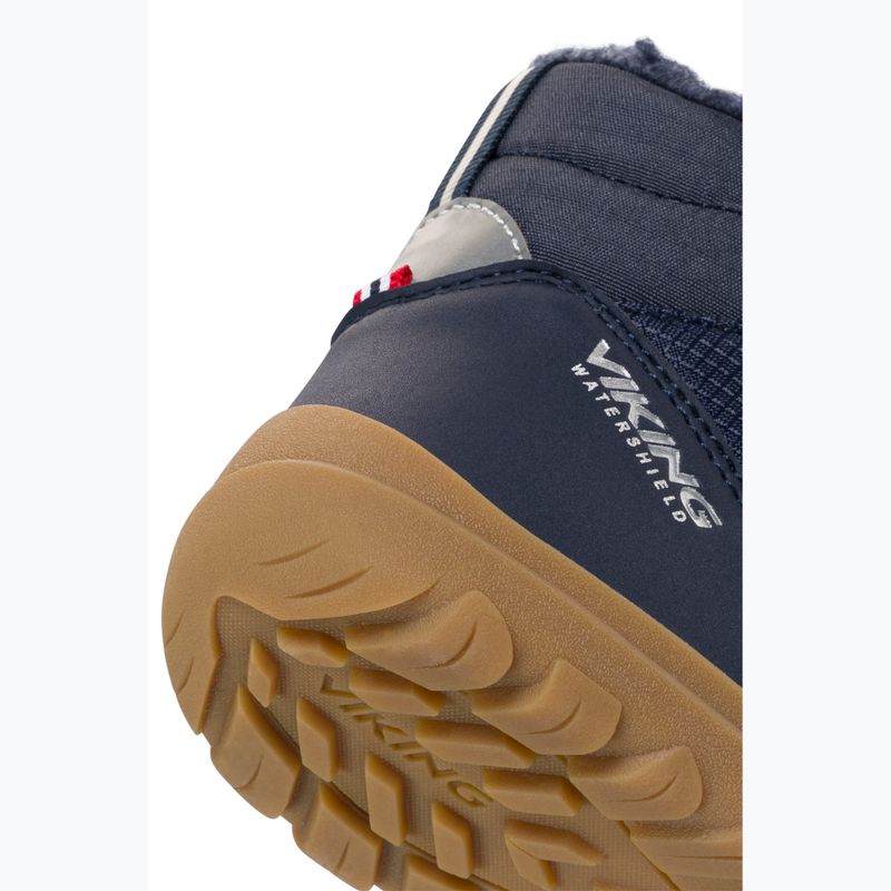 Vaikiški barefoot sniego batai Viking Footwear Rowan Barefoot Warm Waterproof 2V navy 7