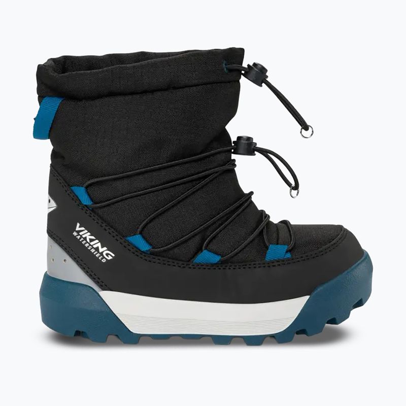 Vaikiški sniego batai Viking Footwear Spaceship Warm SC Waterproof black/dark blue