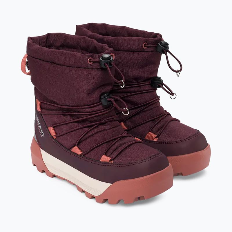 Vaikiški sniego batai Viking Footwear Spaceship Warm SC Waterproof plum/pink 3