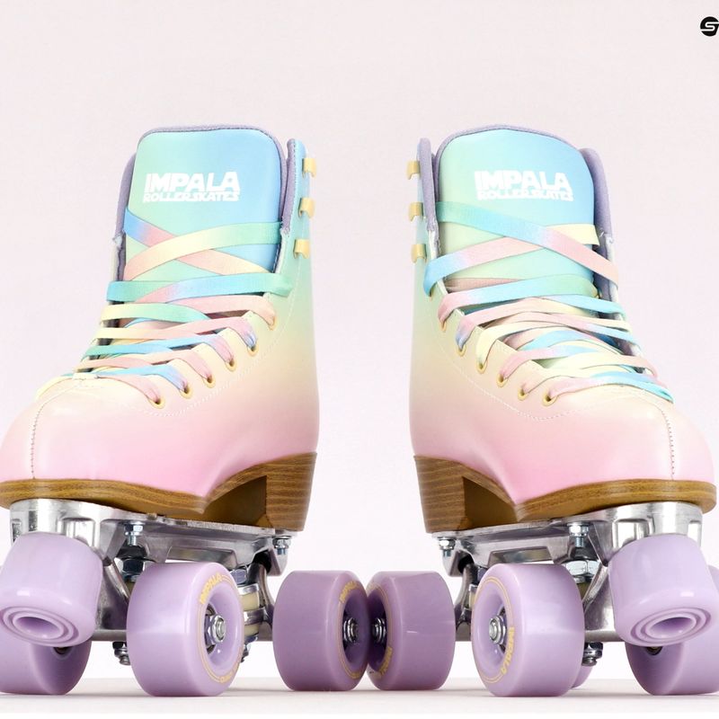 Moteriškos ratukinės pačiūžos IMPALA Quad Skate pastel fade 13