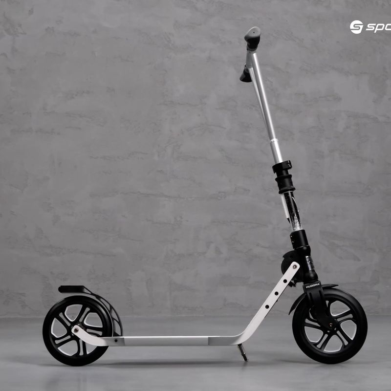 Hudora Bigwheel Generation V 230 motoroleris, baltas 818508 5