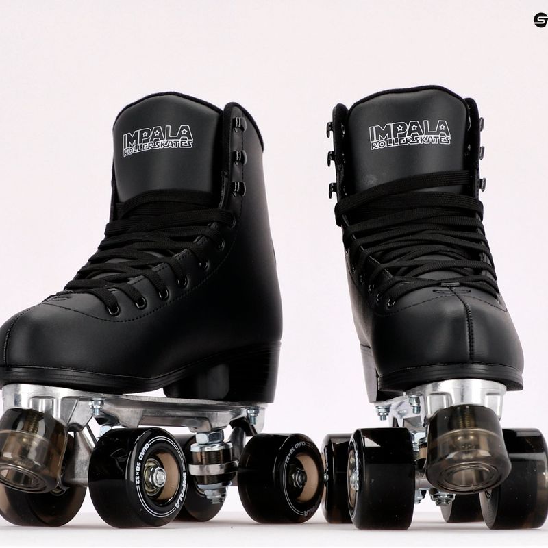 Moteriškos ratukinės pačiūžos IMPALA Quad Skate black 8