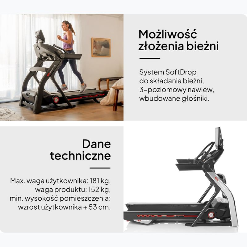Bowflex T56 elektrinis bėgimo takelis 23