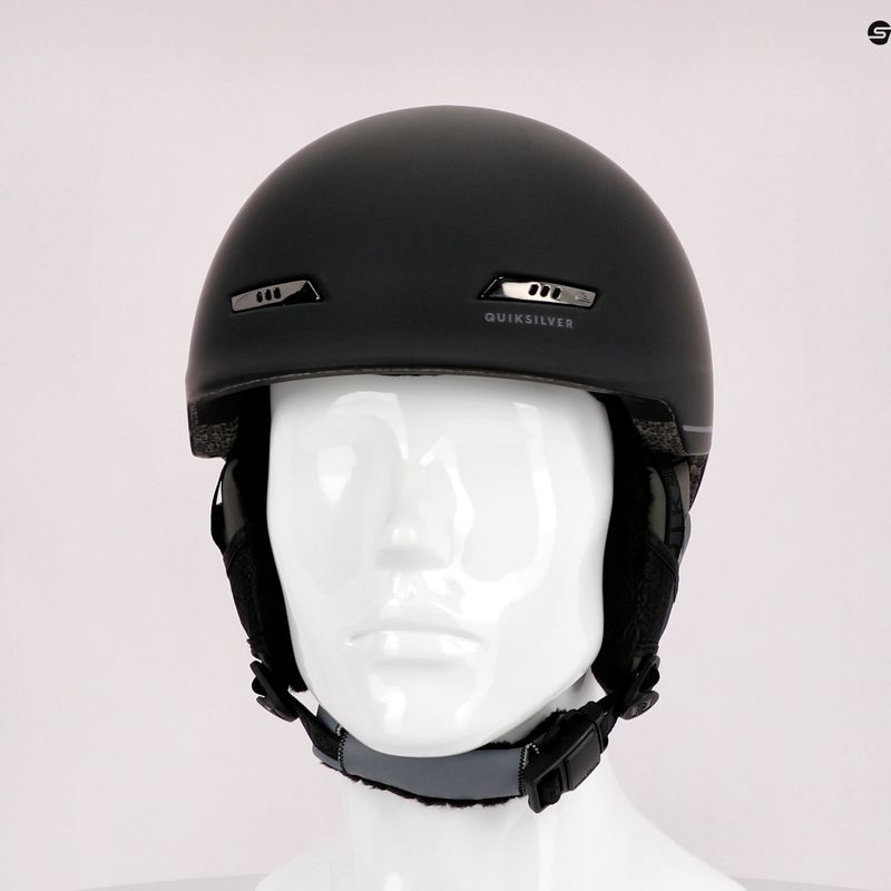 Quiksilver Play M HLMT snieglenčių šalmas juodas EQYTL03057-KVJ0 9