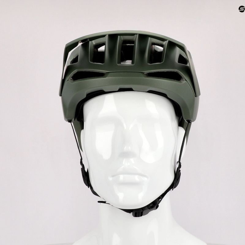 POC Kortal Race MIPS dviratininko šalmas epidote green/urano juoda metallic/matt 9