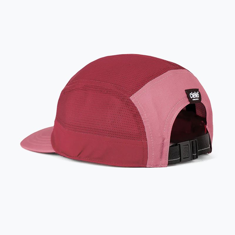 Kepuraitė su snapeliu Ciele Athletics GOCap Comp Century deco rose/merlot 2
