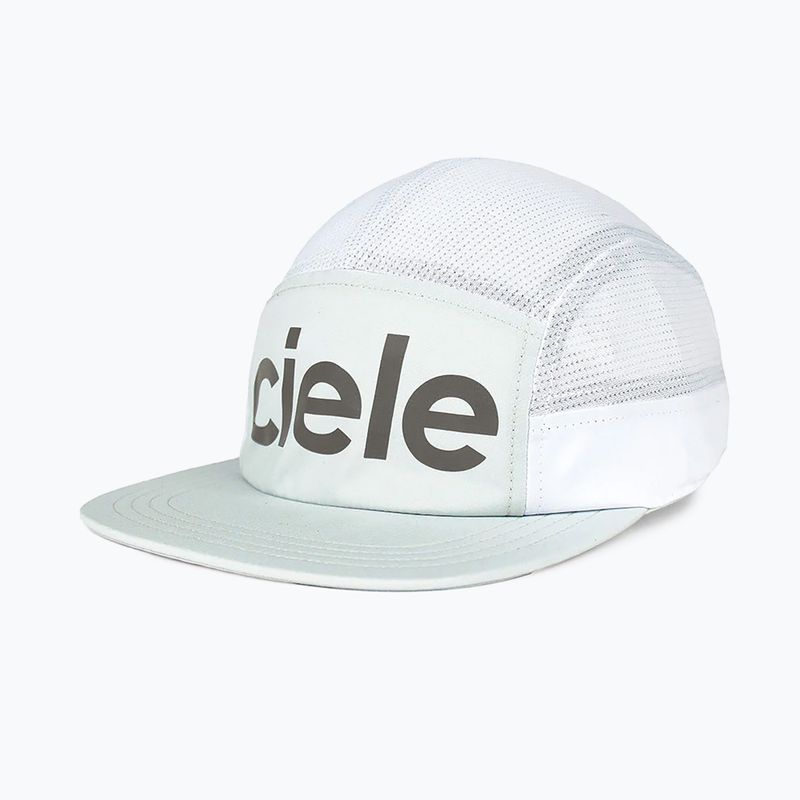 Kepuraitė su snapeliu Ciele Athletics GOCap Comp Century light grey/white