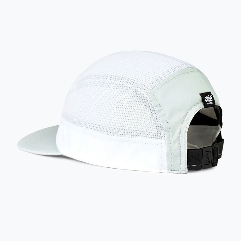 Kepuraitė su snapeliu Ciele Athletics GOCap Comp Century light grey/white 2