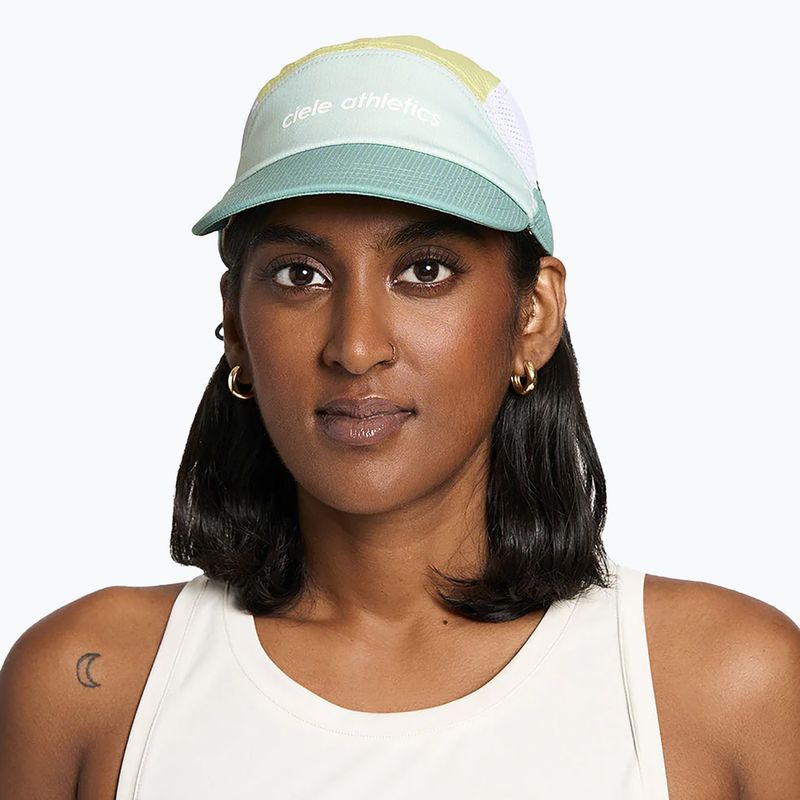Kepuraitė su snapeliu Ciele Athletics FSTCap SC Field Iconic SL dusty turquoise/glade 4