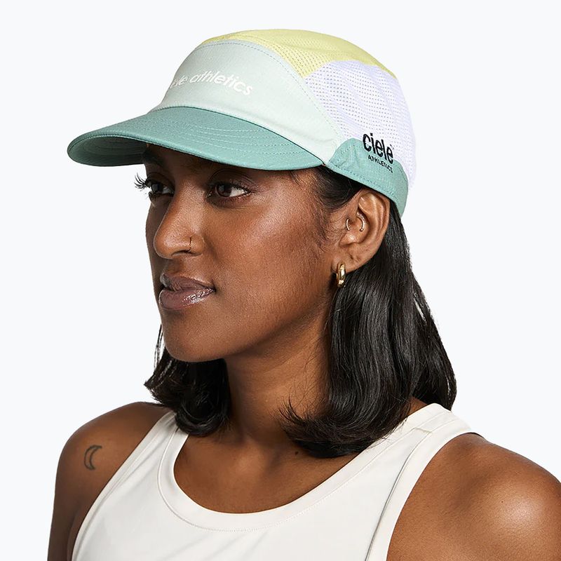 Kepuraitė su snapeliu Ciele Athletics FSTCap SC Field Iconic SL dusty turquoise/glade 6