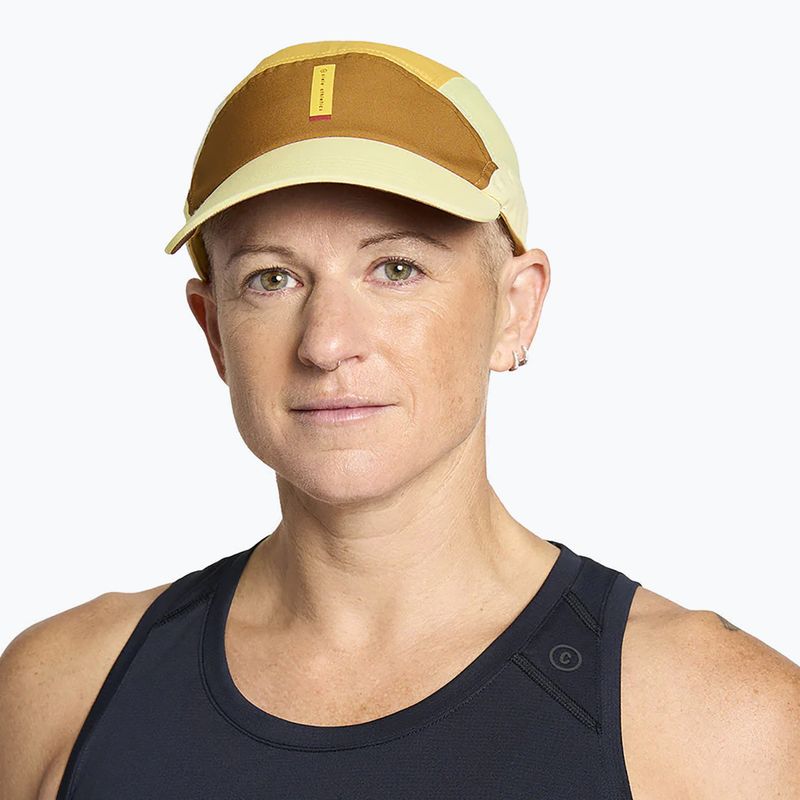 Kepuraitė su snapeliu Ciele Athletics FSTCap SC Comp IconicVC dark ochre/sulfur 4