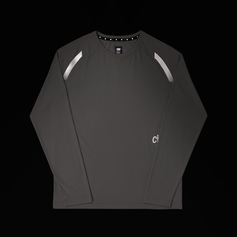 Vyriški bėgimo marškinėliai ilgomis rankovėmis Ciele Athletics DLY nite rite 6