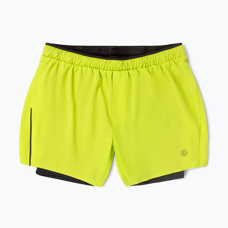 Vyriški bėgimo šortai Ciele Athletics DLY 5" Long Brief lime green 5