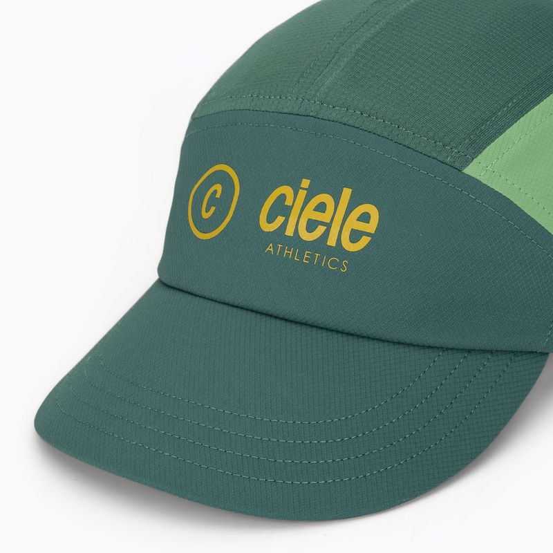 Kepurė su snapeliu Ciele Athletics FSTCap SC Classic Cside silverpine/pistachio 3