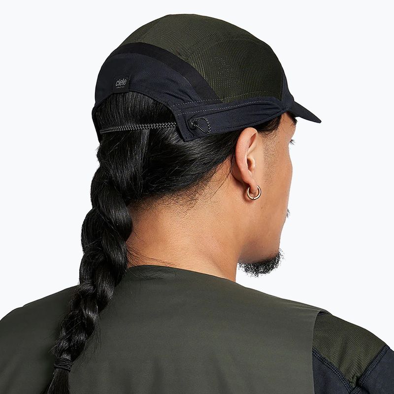 Kepurė su snapeliu Ciele Athletics FSTCap SC Field Iconic SL tamsiai raudona/persikų odos 6