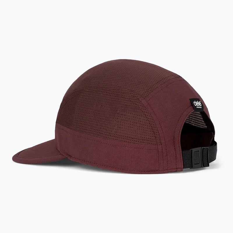 Kepuraitė su snapeliu Ciele Athletics GOCap SC Field Clow dark wine red 2