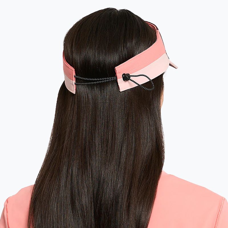 Bėgimo skydelis Ciele Athletics FSTVisor SC Comp IconicVC tamsiai vyno raudonos/spalvos žiedas 5