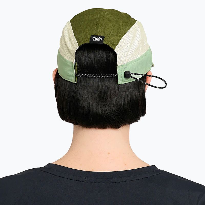 Kepurė su snapeliu Ciele Athletics FSTCap SC Comp IconicVC sidabrinė pušis/žolė 6