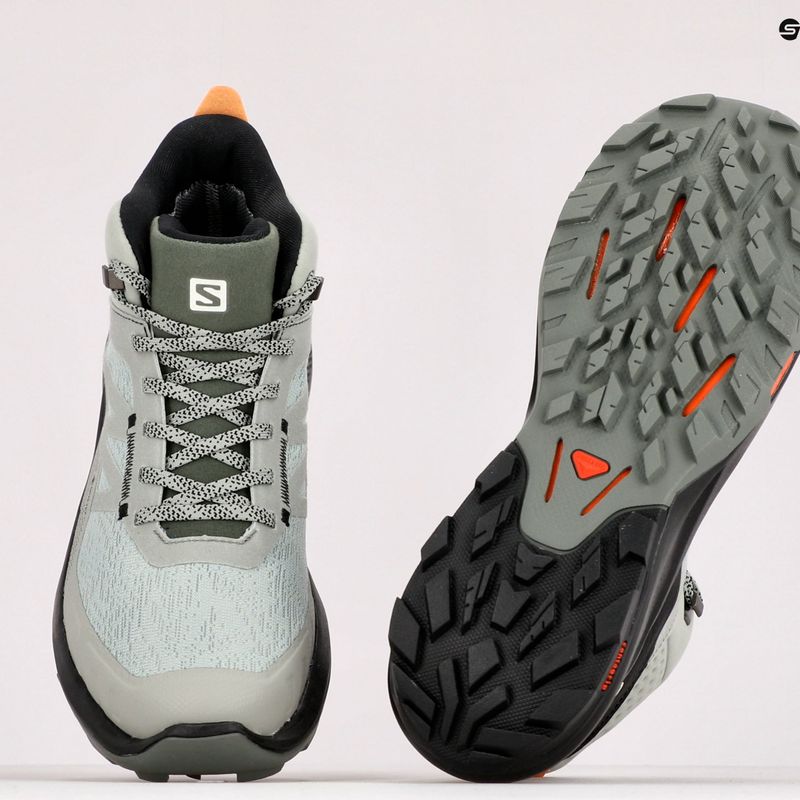 Vyriški trekingo batai Salomon Outpulse Mid Gore-Tex green/black L41588900 13