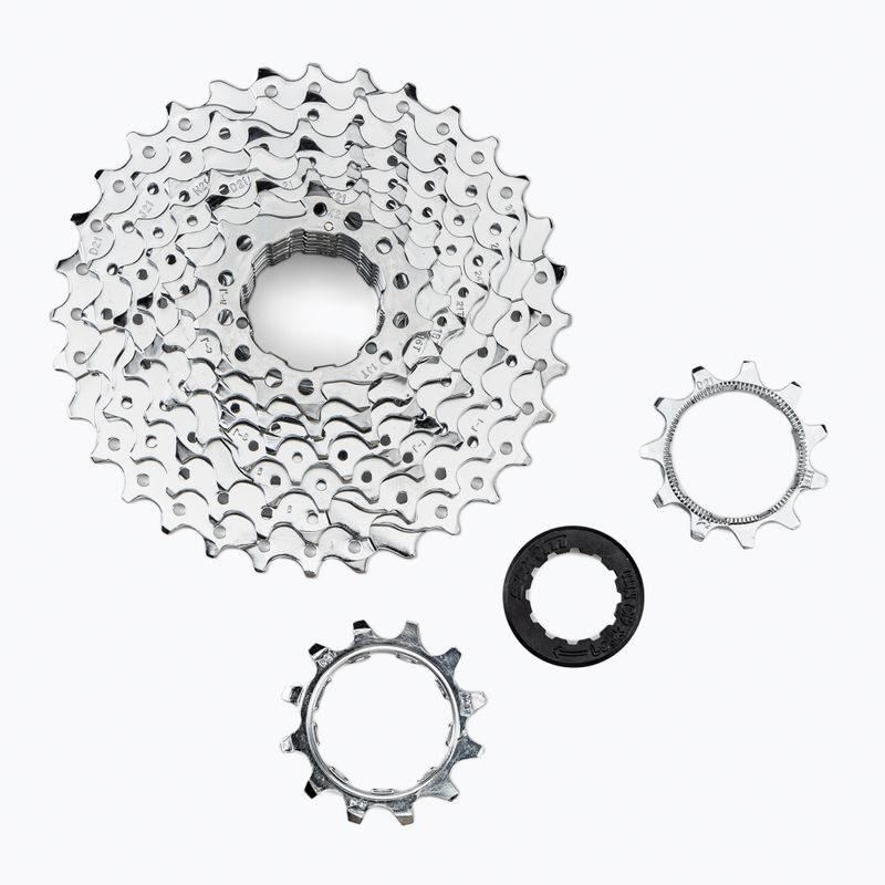 SRAM dviračių kasetė PG-950 11-32 sidabrinė 00.0000.200.289 3